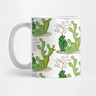 Cactus Pattern Mug